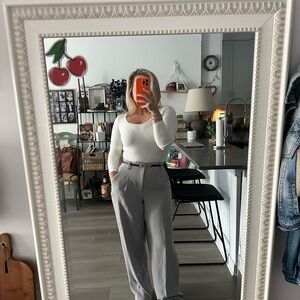 a new day Gray High-Waisted trousers